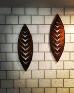 Load image into Gallery viewer, Grounded Art - Corten Shield Wall Art
