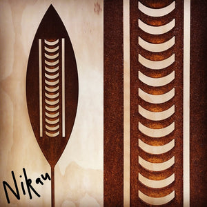 Grounded Art - Corten Spears