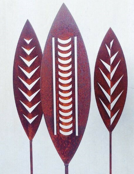 Grounded Art - Corten Spears