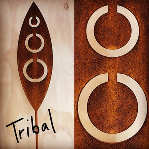 Grounded Art - Corten Spears