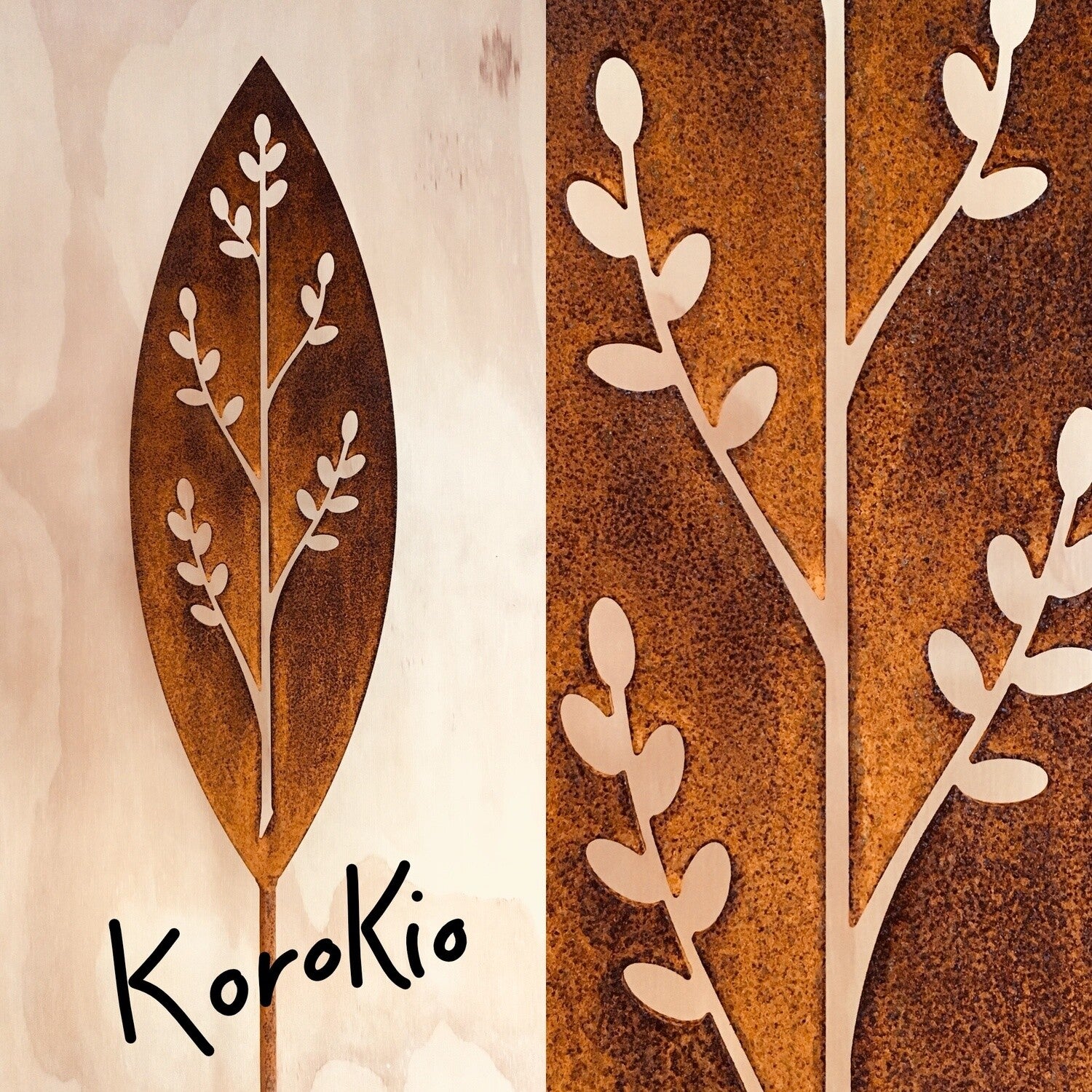 Grounded Art - Corten Spears