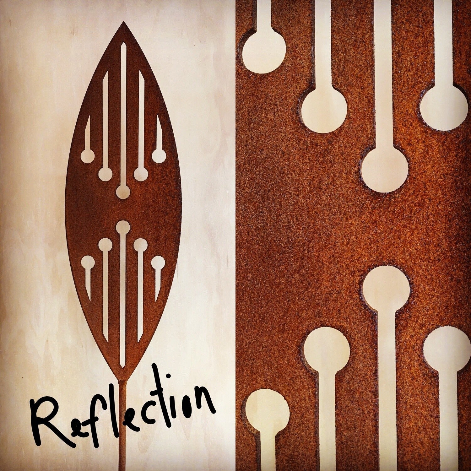 Grounded Art - Corten Spears