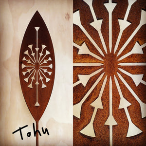 Grounded Art - Corten Spears