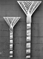 Load image into Gallery viewer, Grounded Art - Aluminium Nikau Palm Wall Art
