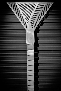 Grounded Art - Aluminium Nikau Palm Wall Art