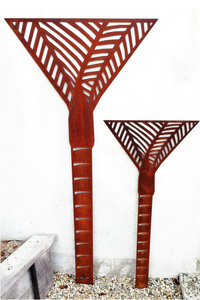Grounded Art - Nikau Palm Wall Art