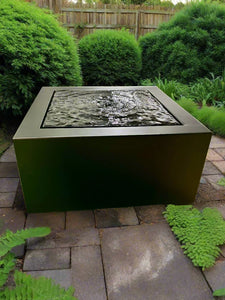 Tiny Anvil Water Feature - The Hanmer Table Top Single Black