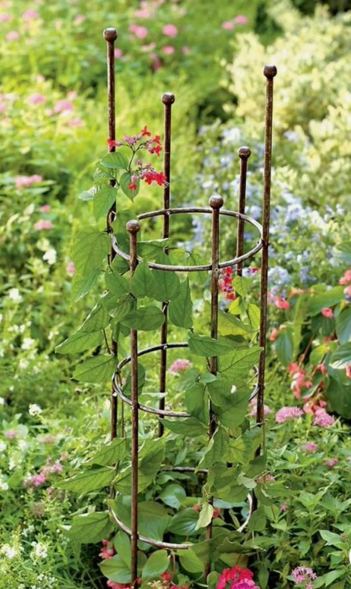 Tiny Anvil Corten Column Plant Support